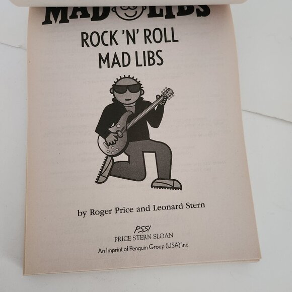 Mad Libs Mad About Mad Libs 100+ PAGES 5-in-1 LARGE * AS IS - Picture 16 of 16